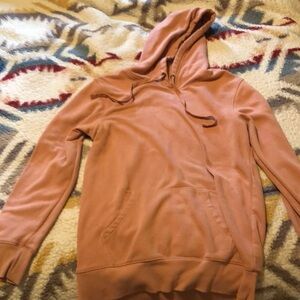 Peach color hoodie